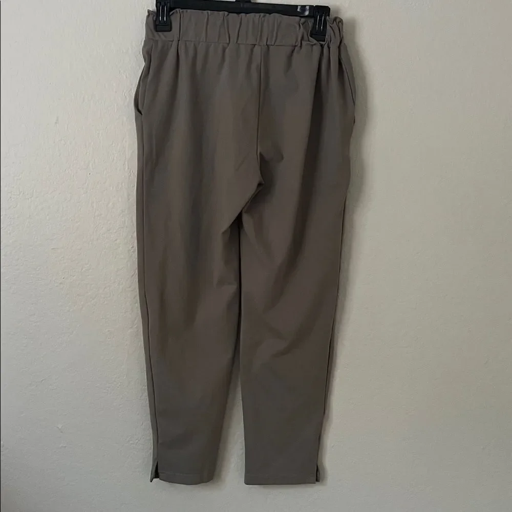 Joie Women's Gray Pull On Drawstring Pants Straight Leg in Size XS